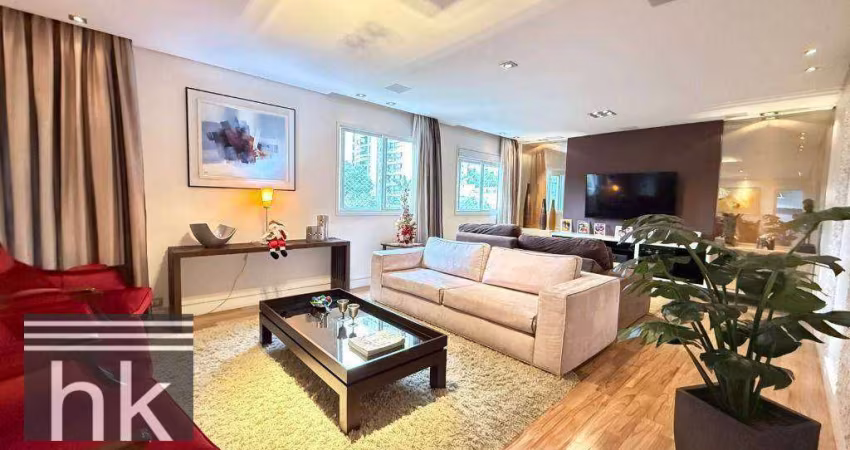 Apartamento com 3 dormitórios à venda, 206 m² por R$ 3.080.000,00 - Brooklin - São Paulo/SP