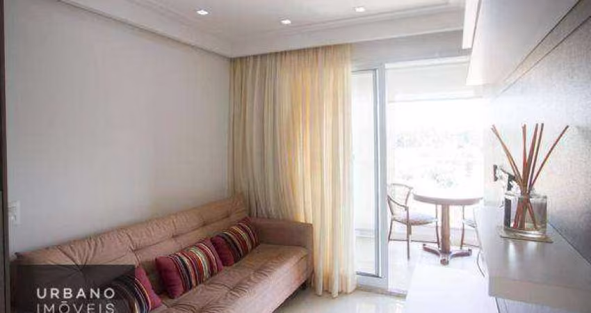 Apartamento com 1 dormitório à venda, 49 m² por R$ 820.000,00 - Campo Belo - São Paulo/SP