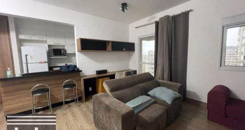 Apartamento com 1 dormitório para alugar, 55 m² por R$ 6.438,17/mês - Bela Vista - São Paulo/SP