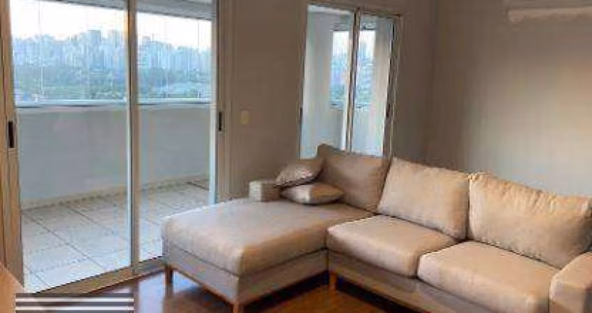 Apartamento com 3 dormitórios à venda, 124 m² por R$ 2.000.000,00 - Brooklin - São Paulo/SP