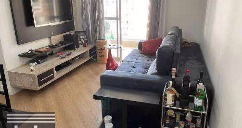 Apartamento com 3 dormitórios para alugar, 76 m² por R$ 7.472,00/mês - Pompeia - São Paulo/SP