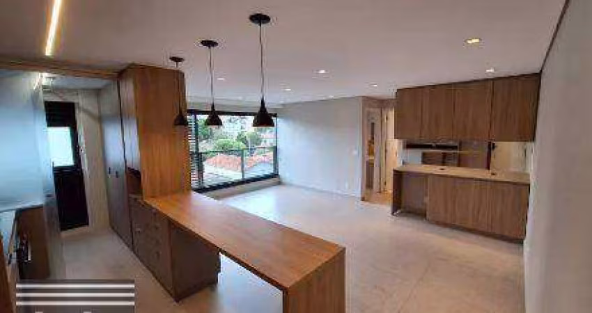 Apartamento com 2 dormitórios para alugar, 69 m² por R$ 9.020/mês - Brooklin - São Paulo/SP