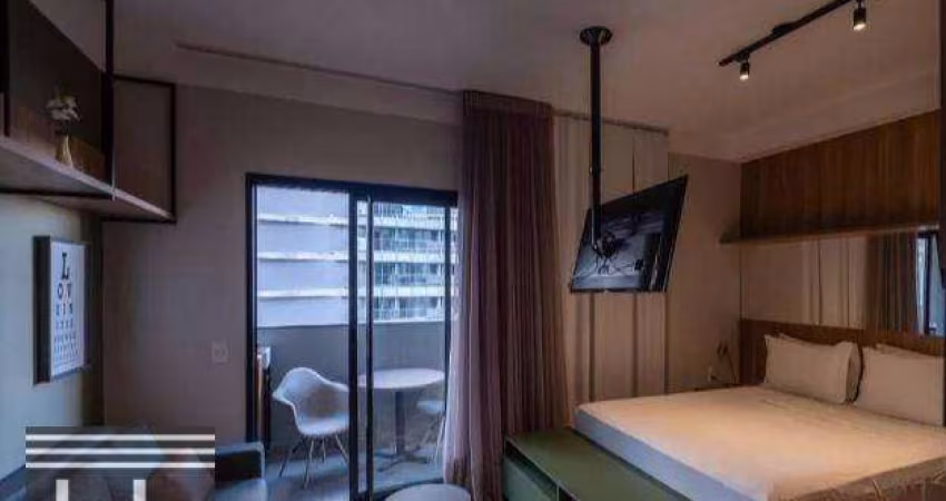 Studio com 1 dormitório para alugar, 32 m² por R$ 4.950,00/mês - Pinheiros - São Paulo/SP