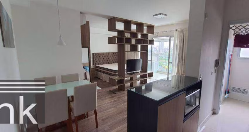 Studio com 1 dormitório, 49 m² - venda por R$ 850.000,00 ou aluguel por R$ 5.552,44/mês - Brooklin - São Paulo/SP