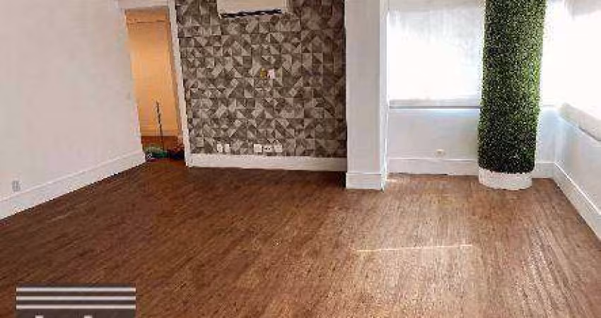 Apartamento com 3 dormitórios para alugar, 127 m² por R$ 13.838/mês - Brooklin - São Paulo/SP
