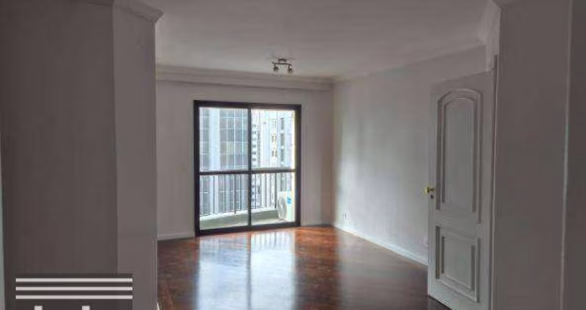 Apartamento com 3 dormitórios para alugar, 90 m² por R$ 9.616/mês - Itaim - São Paulo/SP