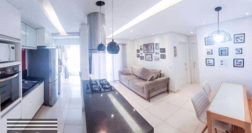 Apartamento com 2 dormitórios à venda, 69 m² por R$ 650.000 - Belém - São Paulo/SP