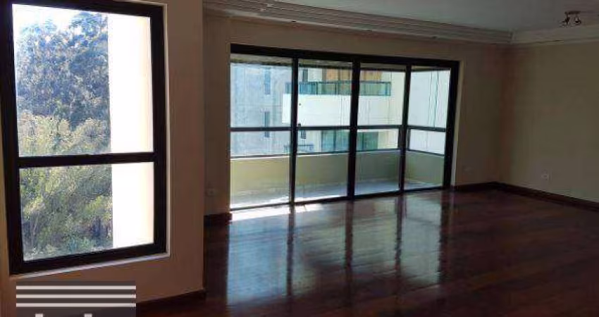 Apartamento com 4 dormitórios para alugar, 180 m² por R$ 6.500/mês - Morumbi - São Paulo/SP