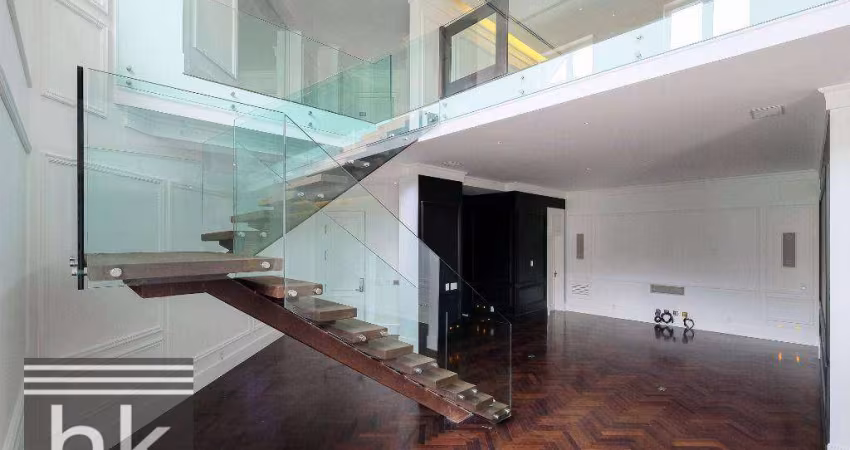 Apartamento Duplex com 3 dormitórios para alugar, 532 m² por R$ 69.392/mês - Jardim Guedala - São Paulo/SP