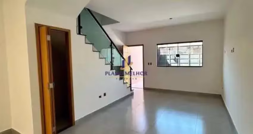 Sobrado novo à venda com 2 suítes 1 vaga de auto com 3 pavimentos com área gourmet em salão de festas com 117 m² de área construída - opção com 3 dormitórios com 1 suíte e 3 vagas - ca2592