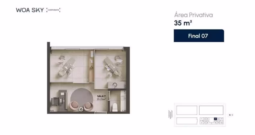 Sala comercial à venda na Rua Elizeu Di Bernardi, 185, Campinas, São José