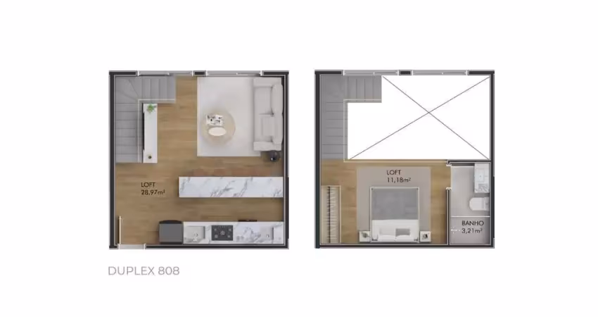 Loft com 1 quarto à venda na Rua José Boiteux, 53, Centro, Florianópolis