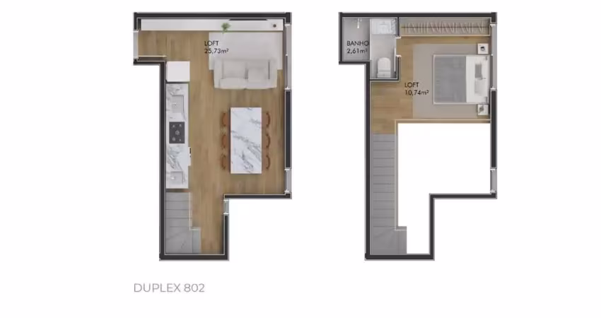 Loft com 1 quarto à venda na Rua José Boiteux, 53, Centro, Florianópolis