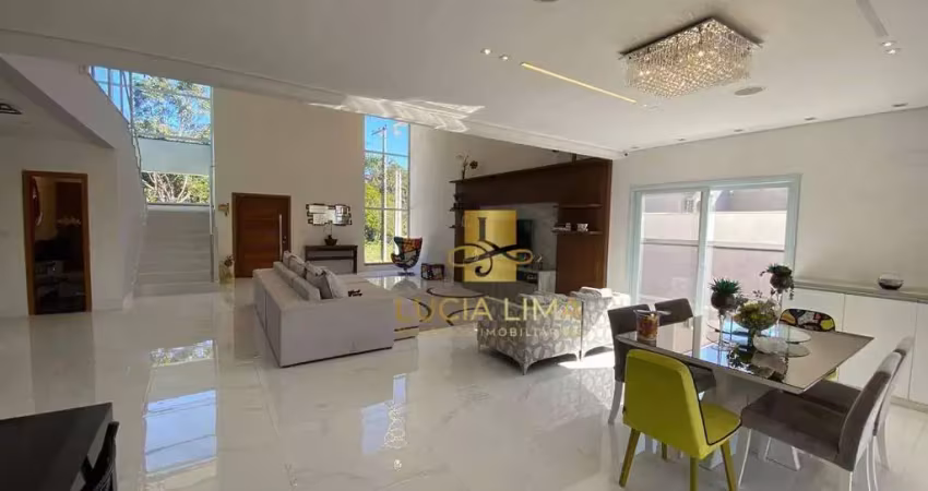 Sobrado imponente com piscina,  5 suítes à venda, 680 m² por r$ 2.500.000 - tapanhão - jambeiro/sp