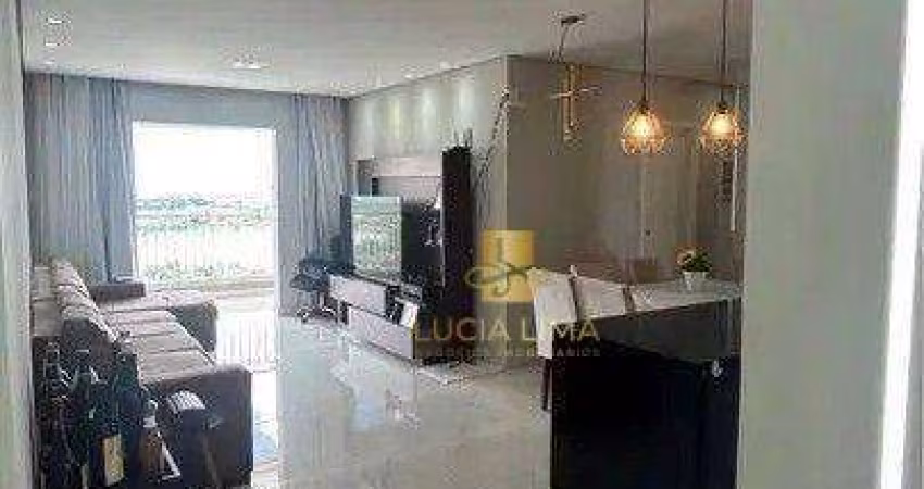 Apartamento MARAVILHOSO para ALUGAR, com LAZER COMPLETO, 3 dormitórios, 83 m² por R$ 3.000/mês - Pagador de Andrade - Jacareí/SP