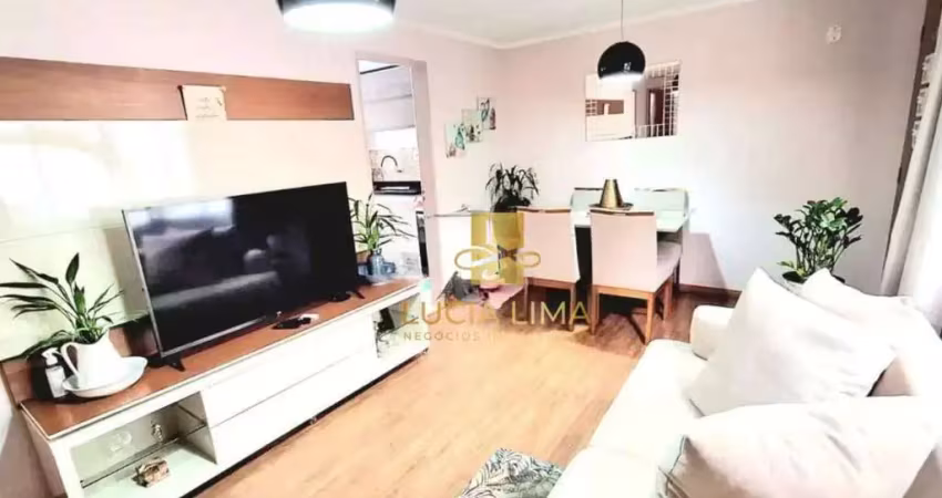 Apartamento MARAVILHOSO PRÓXIMO VALE SUL SHOPPING,  com 3 dormitórios à venda, 63 m² por R$ 365.000 - Jardim Satélite - São José dos Campos/SP