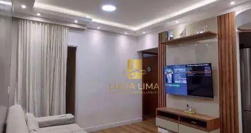 Apartamento de CINEMA no JARDIM AMÉRICA,  com 2 dormitórios à venda, 53 m² por R$ 429.000 - São José dos Campos/SP