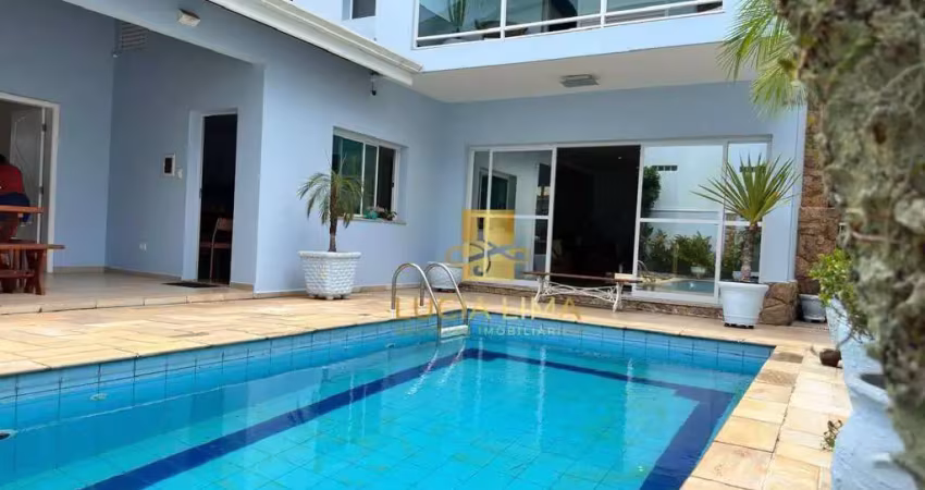 Sobrado LUXUOSO para ALUGAR com PISCINA, 4 dormitórios, 328 m² por R$ 8.800/mês - Jardim Altos de Santana I - Jacareí/SP