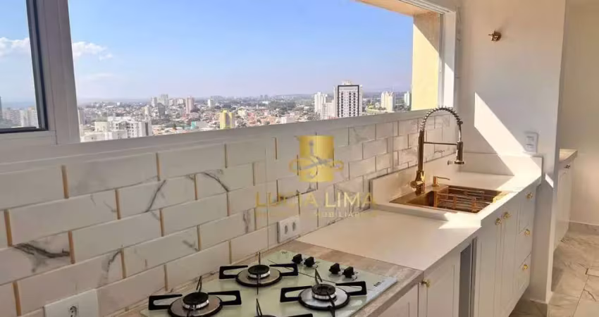 Apartamento luxuoso todo mobiliado, com 3 dormitórios à venda, 128 m² por r$ 970.000 - vila adyana - são josé dos campos/sp