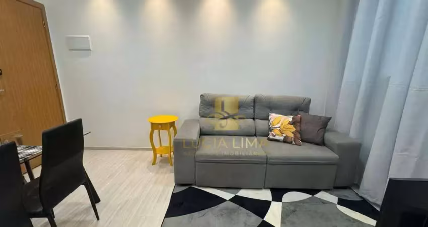 Apartamento aconchegante, aluga mobiliado,  1 dormitório, 39 m² por r$ 2.000/mês - jardim das indústrias - são josé dos campos/sp