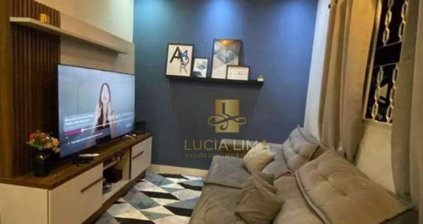 Sobrado INCRÍVEL com ESPAÇO GOURMET, com 3 dormitórios à venda, 80 m² por R$ 495.000 - Parque dos Ipês - São José dos Campos/SP