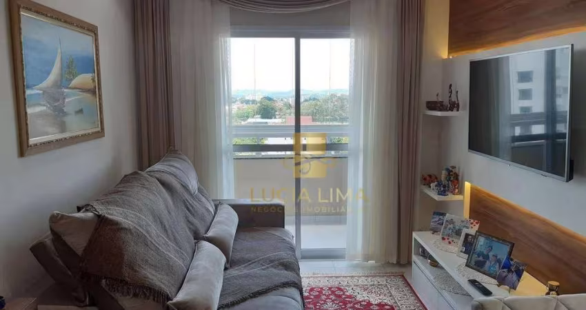 Apartamento INCRÍVEL MOBILIADO,  2 dormitórios, 63 m² - venda por R$ 690.000 ou ALUGUEL por R$ 4.400/mês - Parque Industrial - São José dos Campos/SP
