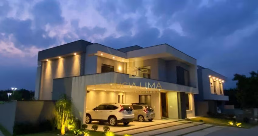 Sobrado LUXUOSO para ALUGAR, com 3 dormitórios, 411 m² por R$ 18.000/mês - Colinas do Paratehy Norte - São José dos Campos/SP