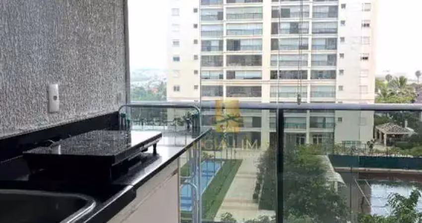 Apartamento TODO MOBILIADO para LOCAÇÃO no JARDIM AQUARIUS,  com 1 dormitório para alugar, 40 m² por R$ 4.960/mês - São José dos Campos/SP