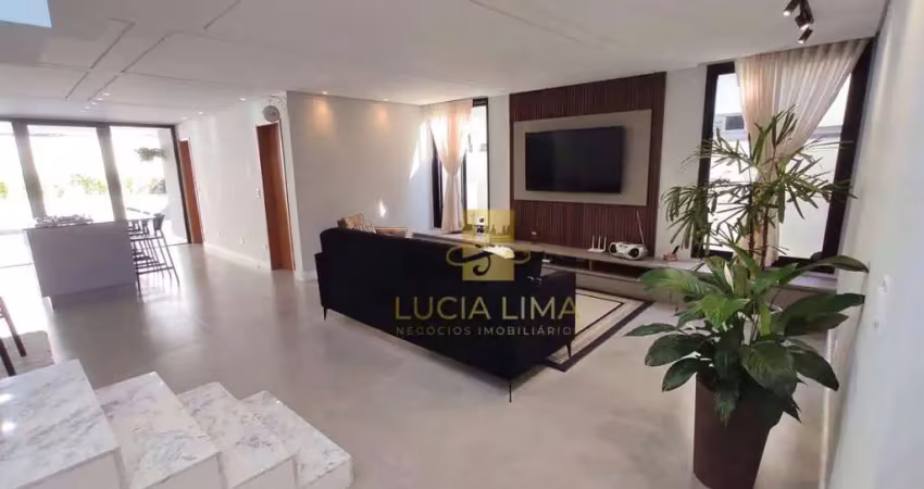 Viva com requinte, sobrado com piscina,  3 suítes à venda, 230 m² por r$ 2.200.000 - condomínio altos da serra vl - são josé dos campos/sp
