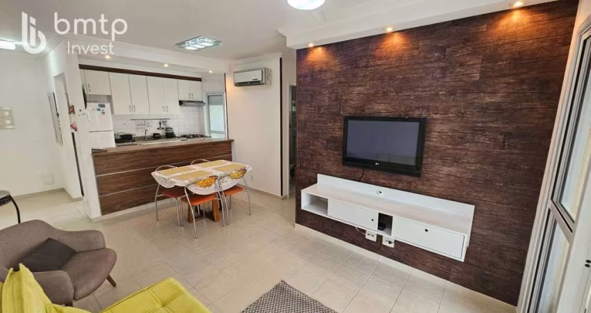 Apto mobiliado com 2 dorms 1 suíte 200m da praia à venda, 71 m² por R$ 835.000 - Centro - Bertioga/SP