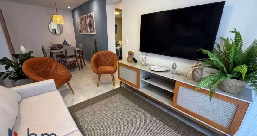 Apartamento com 2 dormitórios à venda, 58 m² por r$ 286.000,00 - chácara vista linda - bertioga/sp