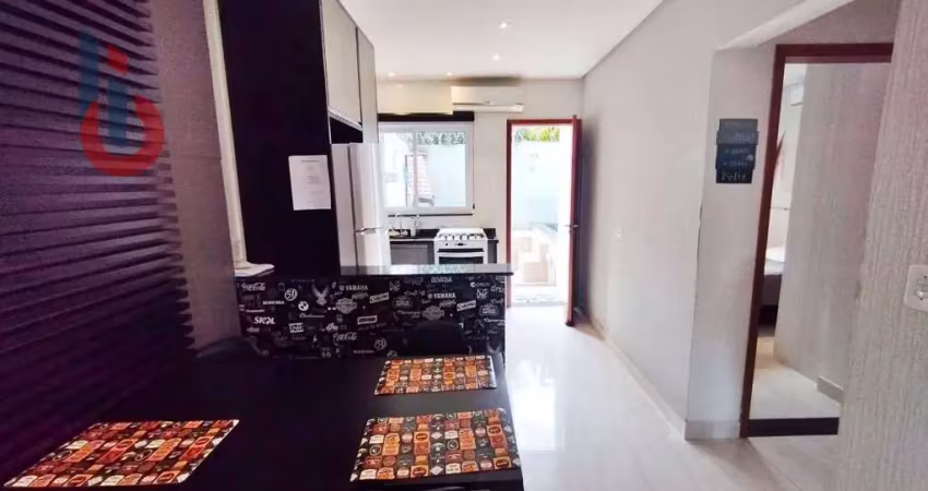 Village com 2 dormitórios à venda, 49 m² por r$ 350.000,00 - chácaras - bertioga/sp