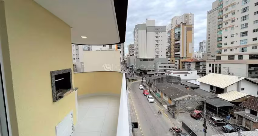 Residencial morada régia: charme e conforto em meia praia - apartamento mobiliado com sacada gourmet