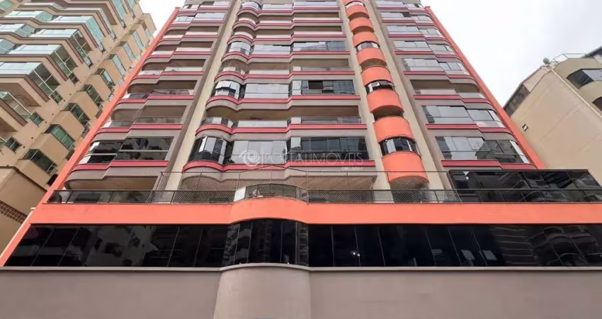 Residencial são germano – apartamento mobiliado com 3 dormitórios e ampla sacada na meia praia