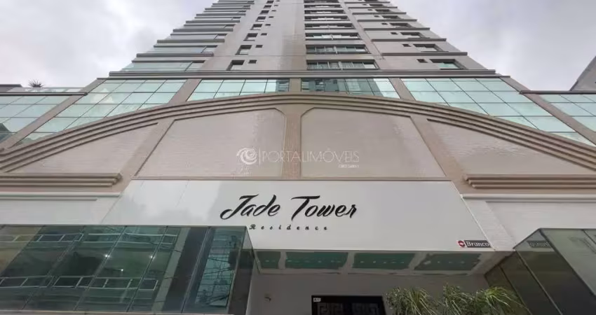 Jade tower residence: sofisticação e vista lateral para o mar - 3 suítes em edifício quadra-mar