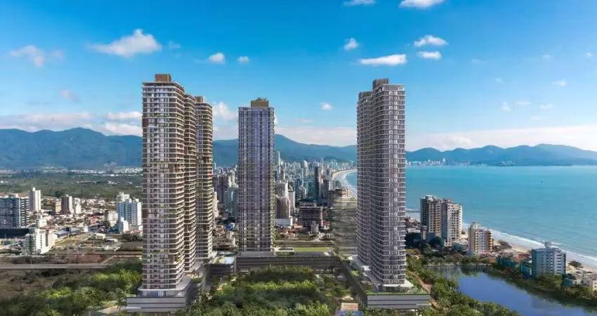 Alto padrão com 170m² privativos – piscinas, spa, padel e vista deslumbrante