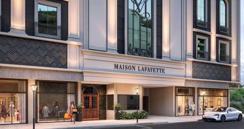 Maison lafayette: apto com 4 suítes, 3 vagas e lazer premium em meia praia – 185m² privativos