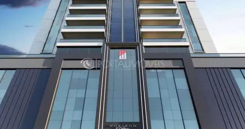Apartamento com vista mar definitiva e 3 suítes no horizon palace – meia praia