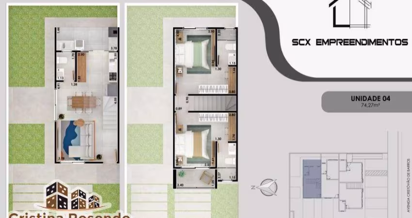 Casa com 2 quartos à venda no Porto Novo, Caraguatatuba 