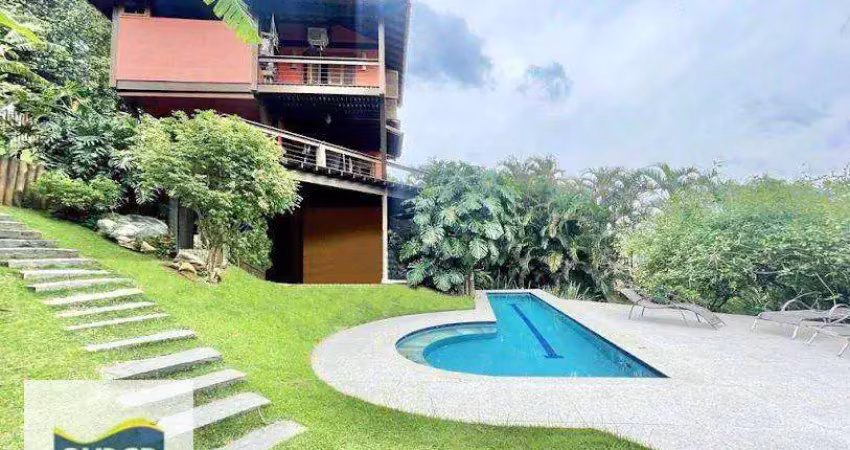 Casa com 3 dormitórios à venda, 282 m² por r$ 2.250.000,00 - recanto inpla - carapicuíba/sp