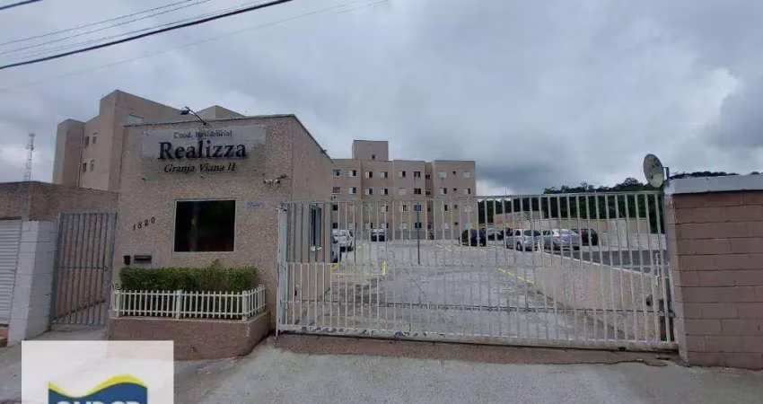 Apartamento com 2 dormitórios à venda, 46 m² por R$ 199.900,00 - Parque Rincão - Cotia/SP