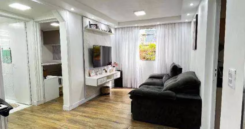 Apartamento com 2 dormitórios à venda, 52 m² por r$ 280.000,00 - green land - cotia/sp