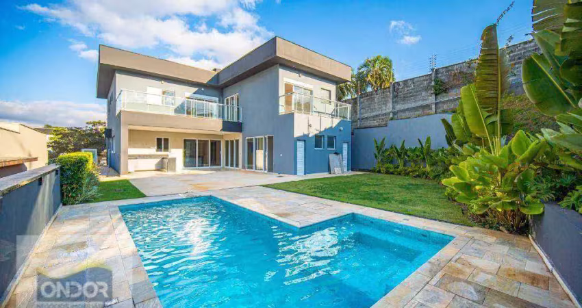 Casa com 4 dormitórios à venda, 400 m² por r$ 4.000.000,00 - granja viana - vintage - cotia/sp