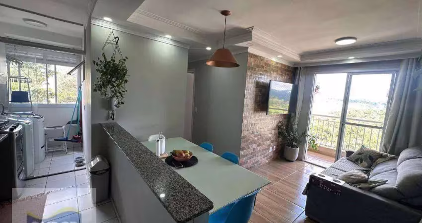 Apartamento com 3 dormitórios à venda, 55 m² por r$ 299.000,00 - morro grande - cotia/sp