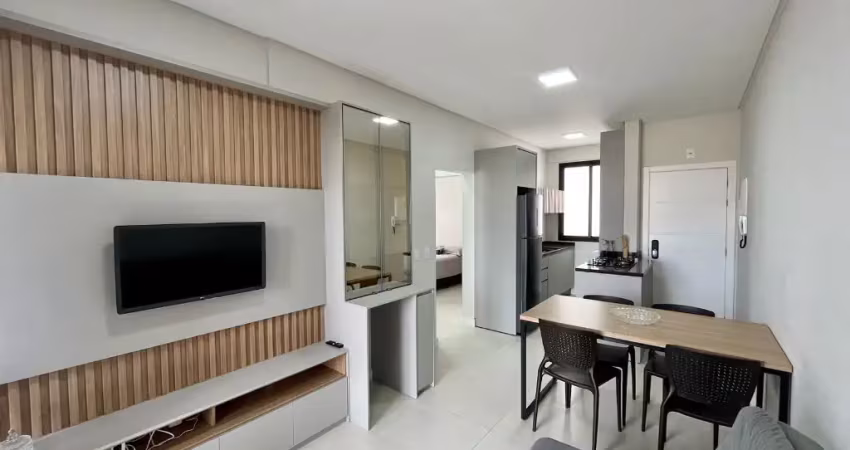Apartamento novo com dois quartos na praia de palmas