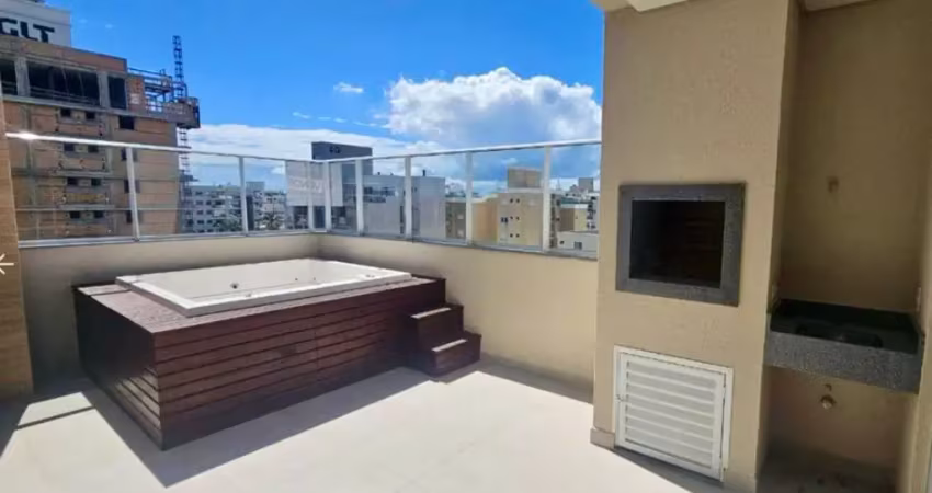 Cobertura com dois quartos na praia grande com jacuzzi