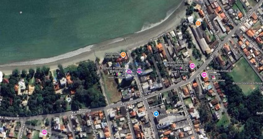 Terreno Quadra Mar em Penha SC