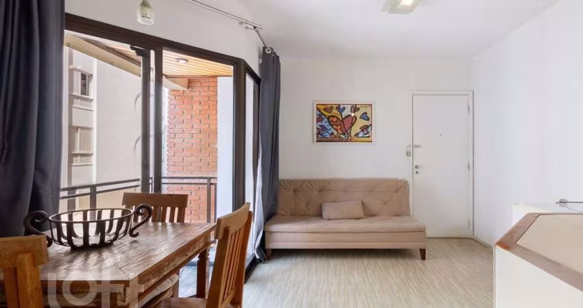 Apartamento com 1 quarto à venda na Avenida Rouxinol, 102, Moema, São Paulo