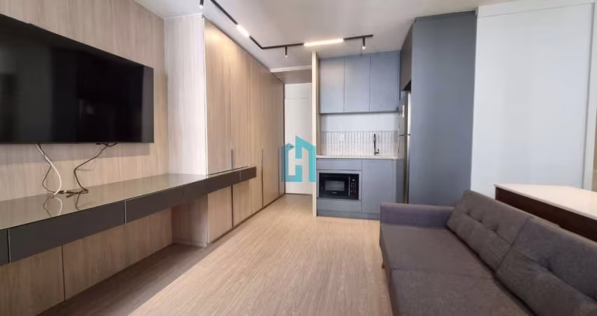 Apartamento com 1 quarto para alugar na Avenida Chibarás, 75, Moema, São Paulo