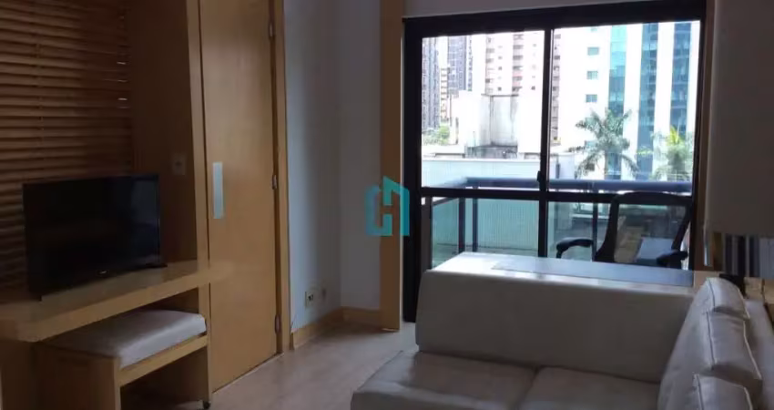 Apartamento com 1 quarto para alugar na Avenida Ibijaú, 355, Moema, São Paulo